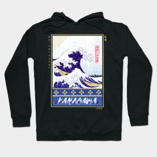 kanagawa Ukiyo-e Hoodie